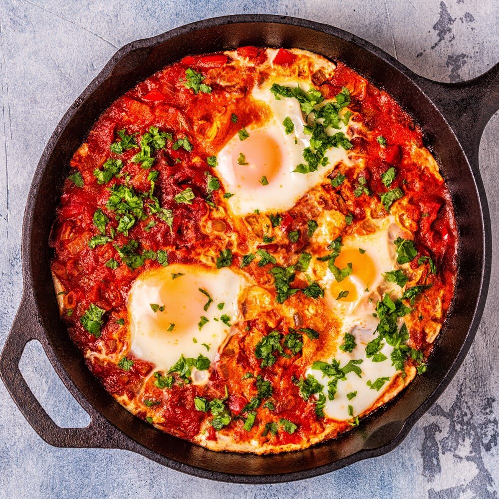 SHAKSHUKA EGGS
