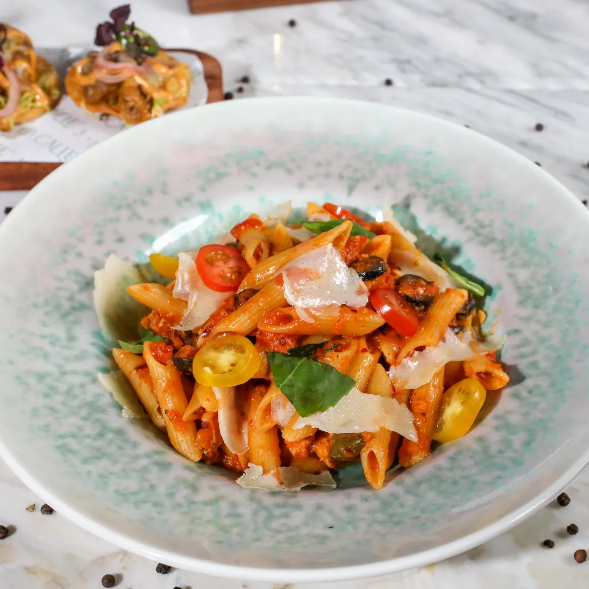 Chicken Penne Arrabbiata